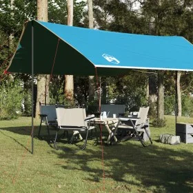 Lona de camping impermeable azul 460x305x210 cm de vidaXL, Tiendas de campaña - Ref: Foro24-94689, Precio: 61,31 €, Descuento: %