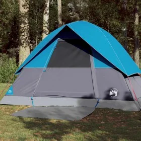 Tienda de campaña iglú para 3 personas impermeable azul de vidaXL, Tiendas de campaña - Ref: Foro24-94696, Precio: 65,24 €, D...