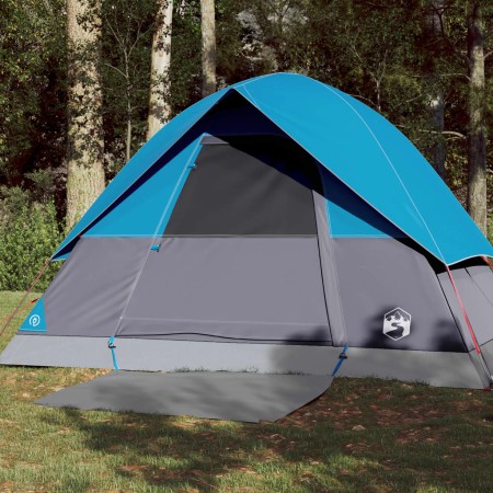 Tienda de campaña iglú para 3 personas impermeable azul de vidaXL, Tiendas de campaña - Ref: Foro24-94696, Precio: 63,07 €, D...