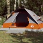 Tienda de campaña iglú para 4 personas impermeable gris naranja de vidaXL, Tiendas de campaña - Ref: Foro24-94779, Precio: 83...