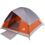 Tienda familiar con cúpula para 6 personas impermeable naranja de vidaXL, Tiendas de campaña - Ref: Foro24-94705, Precio: 113...