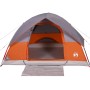 Tienda familiar con cúpula para 6 personas impermeable naranja de vidaXL, Tiendas de campaña - Ref: Foro24-94705, Precio: 113...