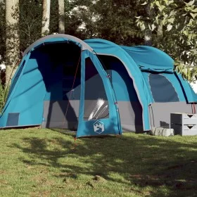 Tienda de campaña familiar 6 personas impermeable azul de vidaXL, Tiendas de campaña - Ref: Foro24-94732, Precio: 210,16 €, D...