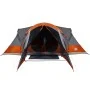 Tienda familiar tipi para 8 personas impermeable gris naranja de vidaXL, Tiendas de campaña - Ref: Foro24-94739, Precio: 209,...