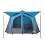 Tienda de campaña para 5 personas impermeable azul de vidaXL, Tiendas de campaña - Ref: Foro24-94753, Precio: 161,32 €, Descu...