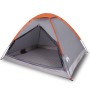 Tienda de campaña iglú para 4 personas impermeable gris naranja de vidaXL, Tiendas de campaña - Ref: Foro24-94764, Precio: 66...