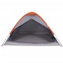 Tienda de campaña iglú para 4 personas impermeable gris naranja de vidaXL, Tiendas de campaña - Ref: Foro24-94764, Precio: 66...