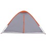 Tienda de campaña iglú para 4 personas impermeable gris naranja de vidaXL, Tiendas de campaña - Ref: Foro24-94764, Precio: 66...