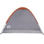 Tienda de campaña iglú para 4 personas impermeable gris naranja de vidaXL, Tiendas de campaña - Ref: Foro24-94764, Precio: 66...