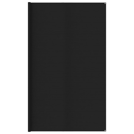 Alfombra para tienda de campaña HDPE negro 400x800 cm de vidaXL, Accesorios para tiendas de campaña - Ref: Foro24-310795, Pre...