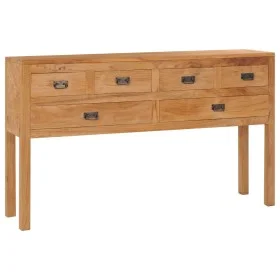Sideboard aus massivem Teakholz 125x30x75 cm von vidaXL, Sideboards - Ref: Foro24-288897, Preis: 264,55 €, Rabatt: %