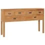 Aparador de madera maciza de teca 125x30x75 cm de vidaXL, Aparadores - Ref: Foro24-288897, Precio: 264,55 €, Descuento: %