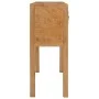 Aparador de madera maciza de teca 125x30x75 cm de vidaXL, Aparadores - Ref: Foro24-288897, Precio: 264,55 €, Descuento: %