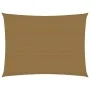 Toldo de vela HDPE gris taupe 160 g/m² 2,5x3,5 m de vidaXL, Sombrillas - Ref: Foro24-311398, Precio: 27,54 €, Descuento: %