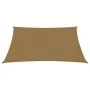 Toldo de vela HDPE gris taupe 160 g/m² 2,5x3,5 m de vidaXL, Sombrillas - Ref: Foro24-311398, Precio: 27,54 €, Descuento: %