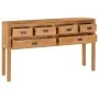 Aparador de madera maciza de teca 125x30x75 cm de vidaXL, Aparadores - Ref: Foro24-288897, Precio: 264,55 €, Descuento: %