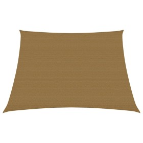 Toldo de vela gris taupe HDPE 160 g/m² 4/5x4 m de vidaXL, Sombrillas - Ref: Foro24-311436, Precio: 41,79 €, Descuento: %