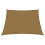 Toldo de vela gris taupe HDPE 160 g/m² 4/5x4 m de vidaXL, Sombrillas - Ref: Foro24-311436, Precio: 41,79 €, Descuento: %
