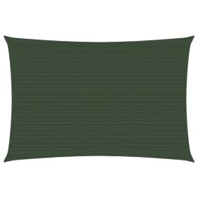 Toldo de vela verde oscuro HDPE 160 g/m² 3x4 m de vidaXL, Sombrillas - Ref: Foro24-311457, Precio: 31,77 €, Descuento: %