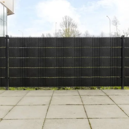 Toldos para balcón 10 uds ratán sintético negro 255x19 cm de vidaXL, Paneles de vallas - Ref: Foro24-156319, Precio: 47,82 €,...