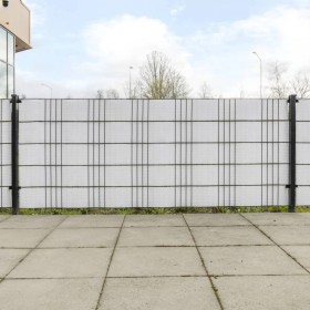 Toldos para balcón 5 uds ratán sintético blanco 255x19 cm de vidaXL, Paneles de vallas - Ref: Foro24-156312, Precio: 41,47 €,...