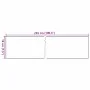 Balkonmarkisen 5 Stück weißes synthetisches Rattan 255x19 cm von vidaXL, Zaunpaneele - Ref: Foro24-156312, Preis: 33,15 €, Ra...
