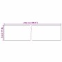 Toldos para balcón 5 uds ratán sintético blanco 255x19 cm de vidaXL, Paneles de vallas - Ref: Foro24-156312, Precio: 41,47 €,...