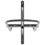 Soporte de silla de montura de pared hierro negro de vidaXL, Soportes para sillas de montar - Ref: Foro24-172426, Precio: 41,...