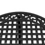 Mesa y sillas de bistró 3 piezas aluminio fundido negro de vidaXL, Conjuntos de jardín - Ref: Foro24-3216331, Precio: 468,85 ...