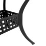 Mesa y sillas de bistró 3 piezas aluminio fundido negro de vidaXL, Conjuntos de jardín - Ref: Foro24-3216346, Precio: 439,71 ...