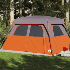 Tienda de campaña familiar 6 personas impermeable gris naranja de vidaXL, Tiendas de campaña - Ref: Foro24-94547, Precio: 151...