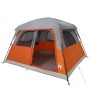 Tienda de campaña familiar 6 personas impermeable gris naranja de vidaXL, Tiendas de campaña - Ref: Foro24-94547, Precio: 151...