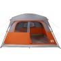 Tienda de campaña familiar 6 personas impermeable gris naranja de vidaXL, Tiendas de campaña - Ref: Foro24-94547, Precio: 151...