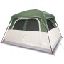 Tienda de campaña familiar para 6 personas impermeable verde de vidaXL, Tiendas de campaña - Ref: Foro24-94545, Precio: 160,5...