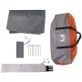 Lona de camping impermeable gris y naranja 430x380x210 cm de vidaXL, Tiendas de campaña - Ref: Foro24-94681, Precio: 55,31 €,...