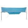 Lona de camping impermeable azul 430x380x210 cm de vidaXL, Tiendas de campaña - Ref: Foro24-94683, Precio: 59,60 €, Descuento: %