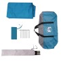 Lona de camping impermeable azul 430x380x210 cm de vidaXL, Tiendas de campaña - Ref: Foro24-94683, Precio: 59,60 €, Descuento: %