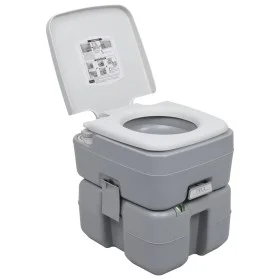 Inodoro portátil para camping gris 20 + 10 L de vidaXL, Urinarios y retretes portátiles - Ref: Foro24-30138, Precio: 135,70 €...