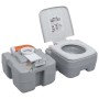 Inodoro portátil para camping gris 20 + 10 L de vidaXL, Urinarios y retretes portátiles - Ref: Foro24-30138, Precio: 138,09 €...