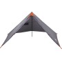 Tienda familiar tipi para 7 personas impermeable gris y naranja de vidaXL, Tiendas de campaña - Ref: Foro24-94712, Precio: 49...