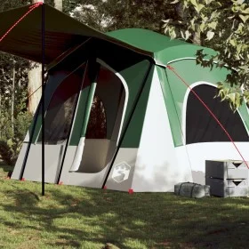 Tienda de campaña 5 personas impermeable verde de vidaXL, Tiendas de campaña - Ref: Foro24-94752, Precio: 158,40 €, Descuento: %