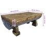 Mesa de centro madera reciclada mixta 90x50x35 cm en Mesas de centro | Comprar online en Foru.es