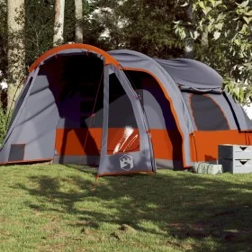 Tienda de campaña familiar 6 personas impermeable gris naranja de vidaXL, Tiendas de campaña - Ref: Foro24-94733, Precio: 213...