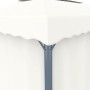 Cenador con cortina blanco crema aluminio 4x3 m de vidaXL, Carpas y cenadores - Ref: Foro24-3053375, Precio: 528,83 €, Descue...