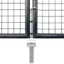 Gartengittertür aus anthrazitfarbenem, verzinktem Stahl, 500 x 175 cm von vidaXL, Gartentore - Ref: Foro24-154549, Preis: 599...