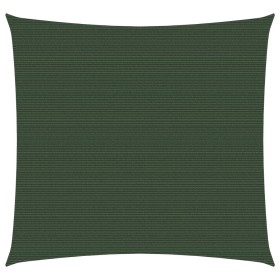 Toldo de vela HDPE verde oscuro160 g/m² 4x4 m de vidaXL, Sombrillas - Ref: Foro24-311441, Precio: 39,25 €, Descuento: %