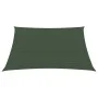 Toldo de vela HDPE verde oscuro160 g/m² 4x4 m de vidaXL, Sombrillas - Ref: Foro24-311441, Precio: 36,35 €, Descuento: %