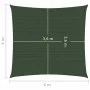 Toldo de vela HDPE verde oscuro160 g/m² 4x4 m de vidaXL, Sombrillas - Ref: Foro24-311441, Precio: 36,35 €, Descuento: %