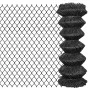 Gray steel wire mesh fence 15x1 m by vidaXL, fence panels - Ref: Foro24-142424, Price: 56,97 €, Discount: %