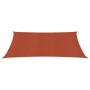 Toldo de vela HDPE terracota 160 g/m² 2,5x4,5 m de vidaXL, Sombrillas - Ref: Foro24-311345, Precio: 30,75 €, Descuento: %